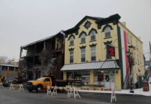 
			
				                                Sabatelle’s Market sustained water and smoke damage as a result of the Dec. 23 fire that devastated the Ann Lee Frocks building next door. The Italian market is set to reopen soon following months of repair efforts.
                                 Times Leader file photo

			
		